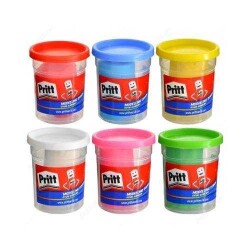 Pritt-Oyun Hamuru 6 Renk 100Gr - Pritt