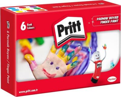Pritt Parmak Boyası 6 Renk 30Ml - 1