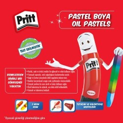 Pritt Pastel Boya Çantalı 18 Renk - 2