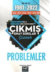 Çap Yayınları Problemler Çıkmış Sınav Soruları - Çap Yayınları