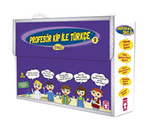 Profesör Kip ile Türkçe 2 Set 5 Kitap Takım
