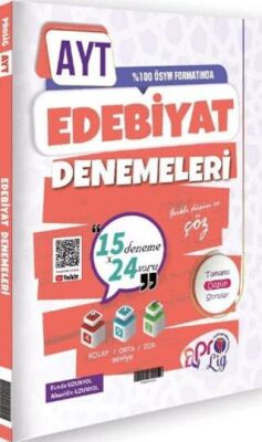 Profesyoneller Karması AYT Edebiyat 15 x 24 Denemeler - 1