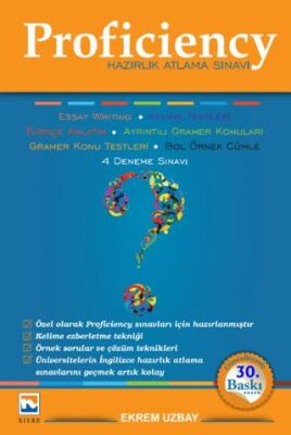 Nisan Kitabevi Proficiency - Hazırlık Atlama Sınavı - 1