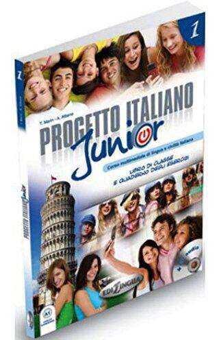 Progetto Italiano Junior 1 Ders Kitabı ve Çalışma Kitabı +CD İtalyanca Temel Seviye