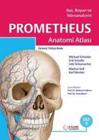 Prometheus Anatomi Atlası Cilt 3 Baş, Boyun Ve Nöroanatomi - Palme Yayıncılık