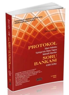 Protokol İdare Hukuku Soru Bankası - 1