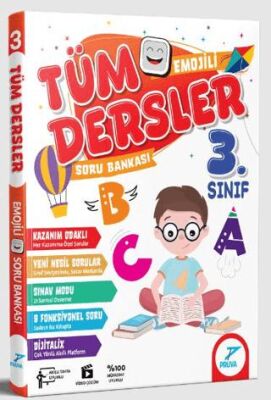 Pruva Akademi 3. Sınıf Tüm Dersler Soru Bankası - 1