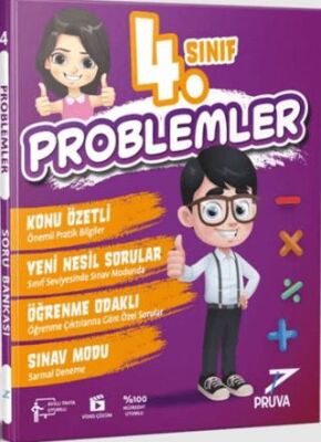 Pruva Akademi 4. Sınıf Problemler Soru Bankası - 1