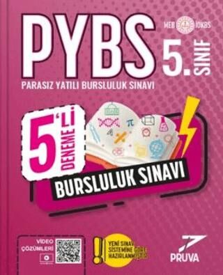 Pruva Akademi 5. Sınıf 5`li Bursluluk Denemeleri - 1