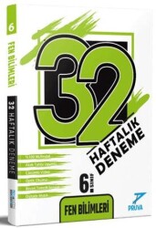Pruva Akademi 6. Sınıf Fen Bilimleri 32 Haftalık Deneme - Pruva Akademi