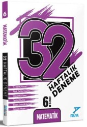 Pruva Akademi 6. Sınıf Matematik 32 Haftalık Deneme - Pruva Akademi