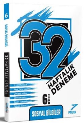 6. Sınıf Sosyal Bilgiler 32 Haftalık Deneme - 1