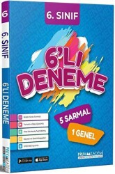 Pruva Akademi 6. Sınıf Tüm Dersler 6`lı Deneme - Pruva Akademi