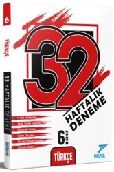 Pruva Akademi 6. Sınıf Türkçe 32 Haftalık Deneme - Pruva Akademi