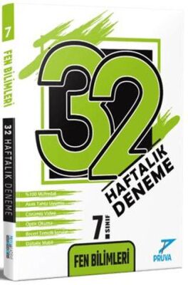 Pruva Akademi 7. Sınıf Fen Bilimleri 32 Haftalık Deneme - 1