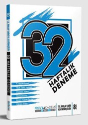 Pruva Akademi 8. Sınıf T.C. İnkılap Tarihi ve Atatürkçülük 32 Haftalık Deneme - Pruva Akademi