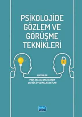 Psikolojide Gözlem ve Görüşme Teknikleri - 1