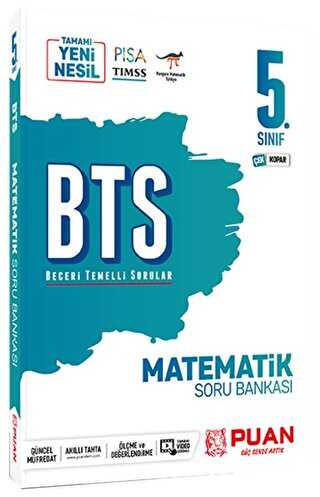 Puan Akademi Yayınları Puan Yayınları 5. Sınıf Matematik BTS Beceri Temelli Soru Bankası