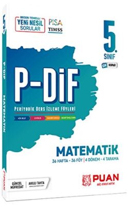 Puan Yayınları Puan Yayınları 5. Sınıf Matematik PDİF Konu Anlatım Föyleri - 1