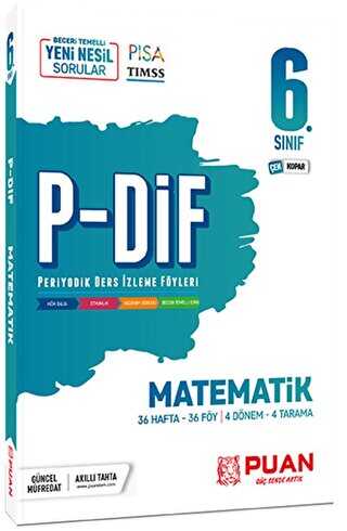 Puan Akademi Yayınları Puan Yayınları 6. Sınıf Matematik PDİF Konu Anlatım Föyleri