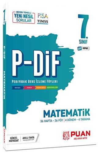Puan Akademi Yayınları Puan Yayınları 7. Sınıf Matematik PDİF Konu Anlatım Föyleri