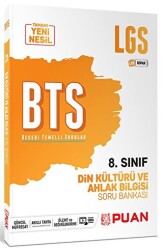 Puan Yayınları Puan Yayınları 8. Sınıf LGS Din Kültürü ve Ahlak Bilgisi BTS Beceri Temelli Soru Bankası - Puan Yayınları