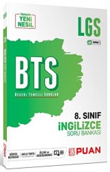 Puan Yayınları Puan Yayınları 8. Sınıf LGS İngilizce BTS Beceri Temelli Soru Bankası - Puan Yayınları