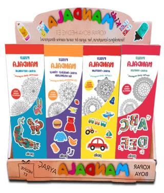 Puslu Mandala Ayraç - Çocuk Set - 1