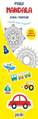 Puslu Mandala Çocuk Ayraç - Taşıtlar - 1