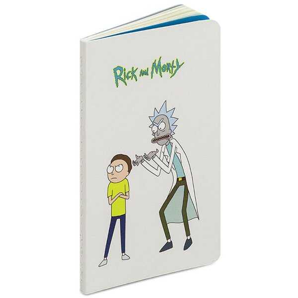 PVC Kılıflı Rick and Morty Beyaz Terzi Dikiş Mini
