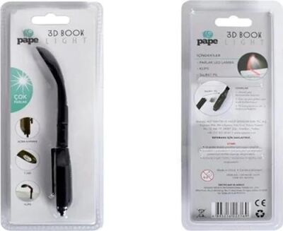 Pyrus 3D Led Book Kitap Okuma Işığı - Karışık Renk - 1