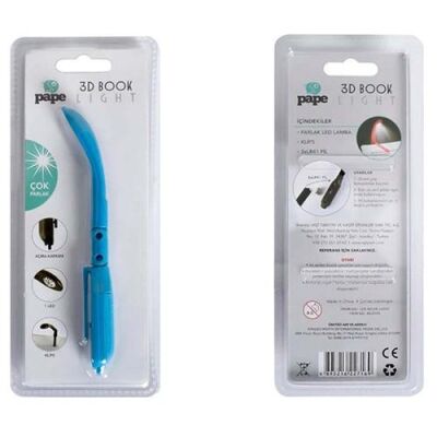 Pyrus 3D Led Book Kitap Okuma Işığı - Karışık Renk - 4