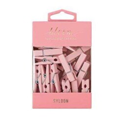 Pyrus Kağıt Tutucu Mini Mandal Pembe - Pyrus