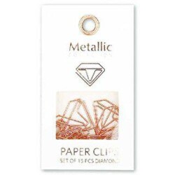 Pyrus Rosegold Metallic Diamond Ataç - Pyrus