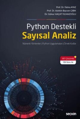 Python Destekli Sayısal Analiz - 1