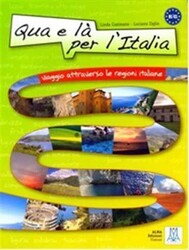 Qua e la Per l’Italia Libro + mp3 Online - Alma Edizioni