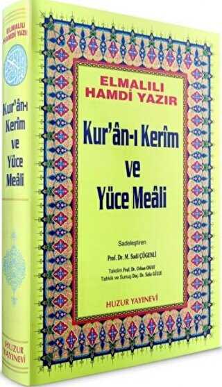 Rahle Boy Kur’an-ı Kerim ve Yüce Meali Hafız Osman Hattı - Huzur Yayınevi