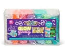 Rainbow Loom Treasure Box - Glow İn The Dark Set - 7000 Pcs B0349 - Başel