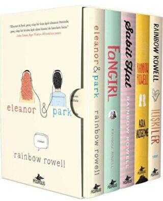 Rainbow Rowell Kitapları Kutulu Özel Set 5 Kitap - Pegasus Yayınları