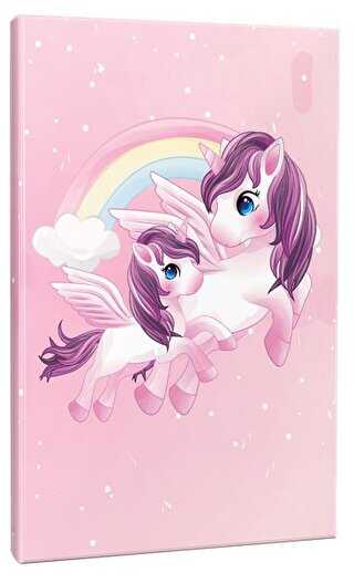 Rainbow Unicorn Çizgili Defter - Halk Kitabevi