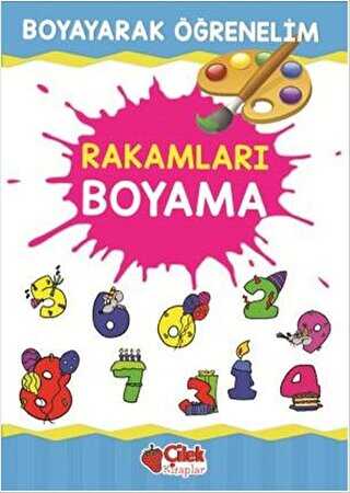 Rakamları Boyama - Çilek Kitaplar