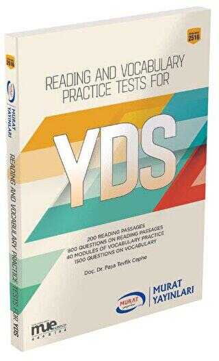 Murat Yayınları Reading and Vocabulary Practice Tests for YDS