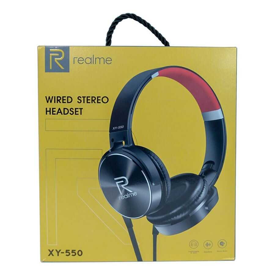 Realme Stereo Mikrofonlu Kulak Üstü Kulaklık XY-550