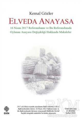 Elveda Anayasa - Ekin Basım Yayın