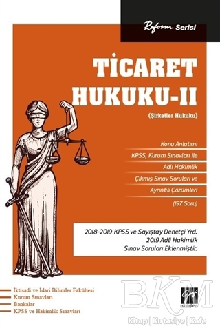 Reform Serisi Ticaret Hukuku - 2 - Gazi Kitabevi