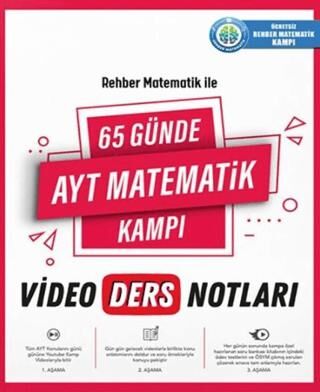 Rehber Matematik 65 Günde AYT Matematik Video Ders Notları - 1