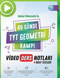 Rehber Matematik TYT 49 Günde Geometri Kampı Video Ders Notları - Rehber Matematik