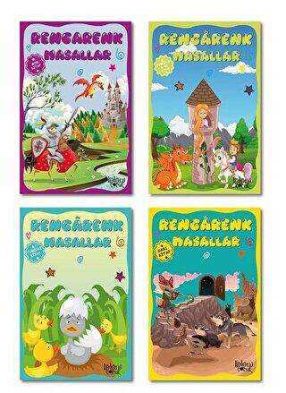 Rengarenk Masallar Seti 4 Kitap Takım 5 - Baloncuk