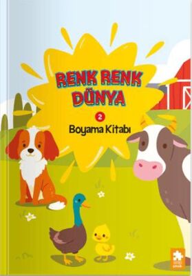 Renk Renk Dünya Boyama Kitabı - 2 - 1