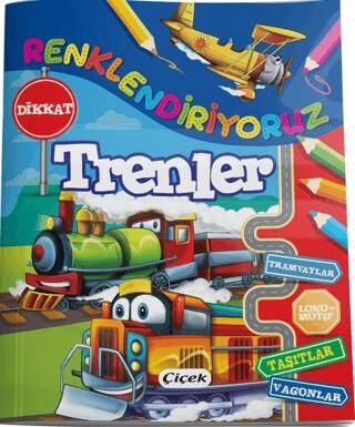 Renklendiriyoruz Trenler - 1